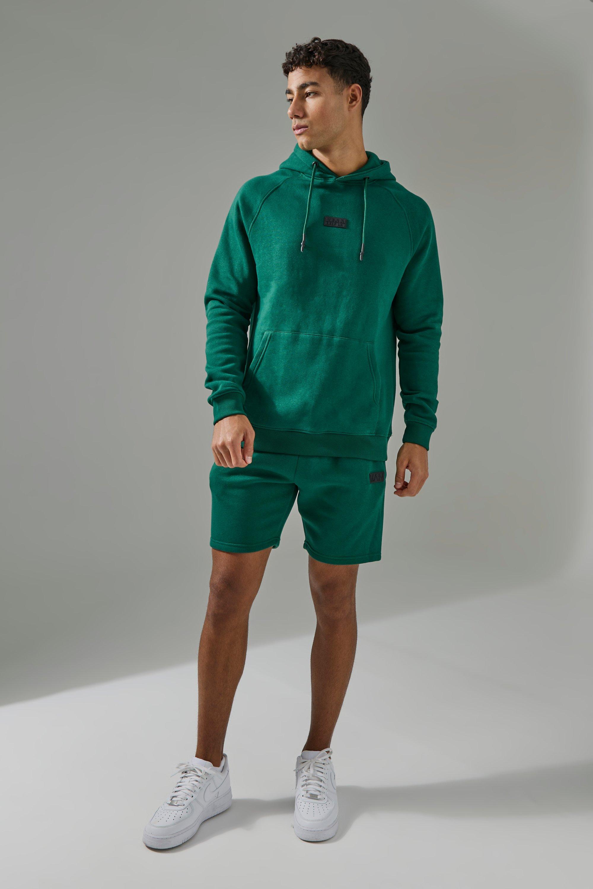 Boohooman shorts and hoodie sale